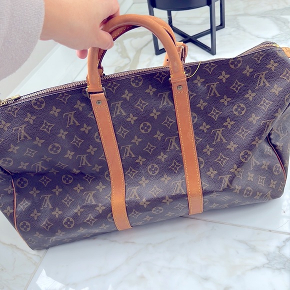 LV travel bag Keepall 50 - Picture 3 of 9